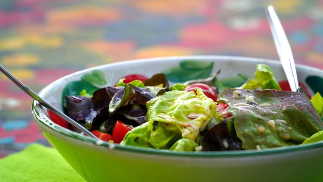 gemischter Salat der Saison
